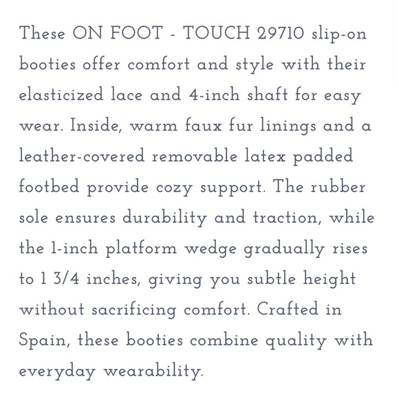 Onfoot Red Booties - Picture 10 of 10